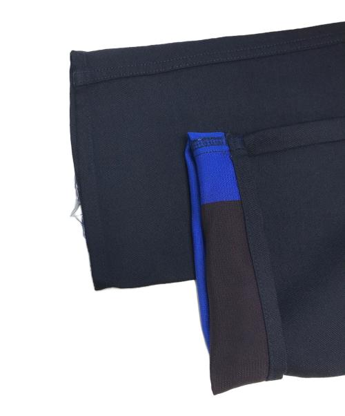 COMME des GARCONS HOMME PLUS（コムデギャルソンオムプリュス）COMME des GARCONS HOMME PLUS (コムデギャルソンオムプリュス) モヘア混パンツ ネイビー サイズ:Sの古着・服飾アイテム