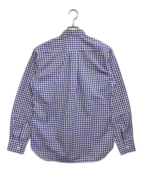 COMME des GARCONS SHIRT（コムデギャルソンシャツ）COMME des GARCONS SHIRT (コムデギャルソンシャツ) ギンガムチェックシャツ ブルー サイズ:Mの古着・服飾アイテム