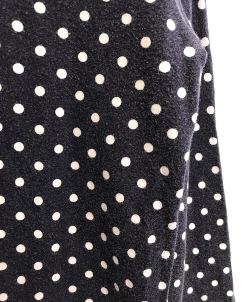COMME des GARCONS COMME des GARCONS（コムデギャルソン コムデギャルソン）COMME des GARCONS COMME des GARCONS (コムデギャルソン コムデギャルソン) ドット柄ロングスリーブカットソー ネイビー サイズ:Mの古着・服飾アイテム
