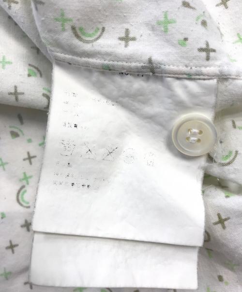 COMME des GARCONS HOMME（コムデギャルソン オム）COMME des GARCONS HOMME (コムデギャルソン オム) 総柄S/Sシャツ ホワイト サイズ:表記なしの古着・服飾アイテム