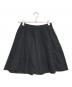 tricot COMME des GARCONS（トリココムデギャルソン）の古着「コットンリネンミニスカート」｜ブラック