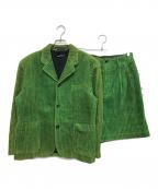 tricot COMME des GARCONSトリココムデギャルソン）の古着「コーデュロイセットアップ」｜グリーン