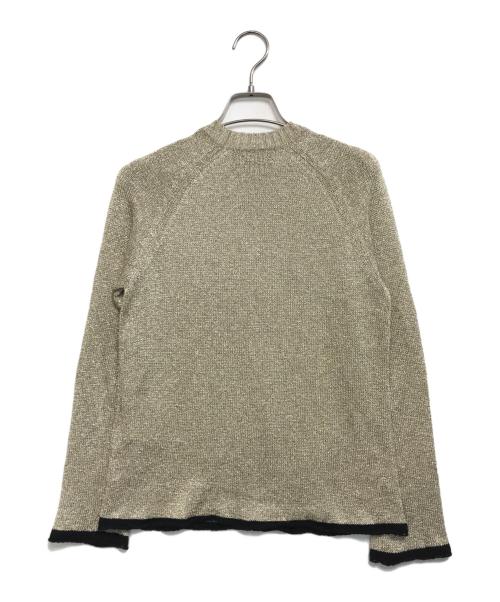 tricot COMME des GARCONS（トリココムデギャルソン）tricot COMME des GARCONS (トリココムデギャルソン) プリントラメニット ベージュ サイズ:表記なしの古着・服飾アイテム
