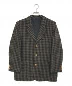 COMME des GARCONS HOMMEコムデギャルソン オム）の古着「3Bチェックテーラードジャケット」｜ブラウン