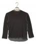 COMME des GARCONS HOMME (コムデギャルソン オム) 縮絨切替L/Sカットソー グレー サイズ:XS：18000円