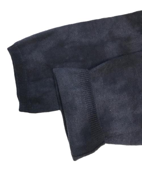 BLACK COMME des GARCONS（ブラックコムデギャルソン）BLACK COMME des GARCONS (ブラックコムデギャルソン) 総柄ニット ブラック サイズ:Lの古着・服飾アイテム