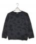 BLACK COMME des GARCONS（ブラックコムデギャルソン）の古着「総柄ニット」｜ブラック