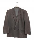 COMME des GARCONS HOMMEコムデギャルソン オム）の古着「ダブルテーラードジャケット」｜グレー