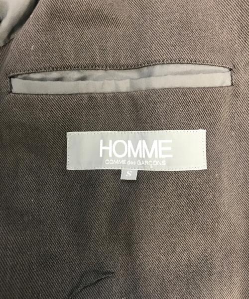 COMME des GARCONS HOMME（コムデギャルソン オム）COMME des GARCONS HOMME (コムデギャルソン オム) ダブルテーラードジャケット グレー サイズ:Sの古着・服飾アイテム