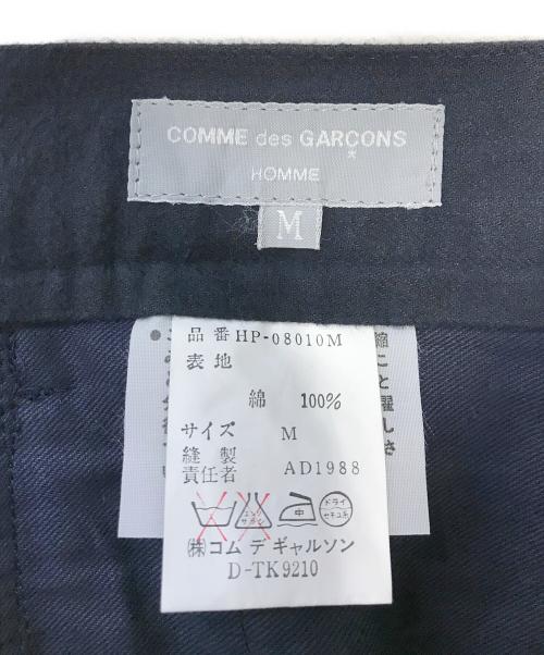 COMME des GARCONS HOMME（コムデギャルソン オム）COMME des GARCONS HOMME (コムデギャルソン オム) コットンパンツ ネイビー サイズ:Mの古着・服飾アイテム