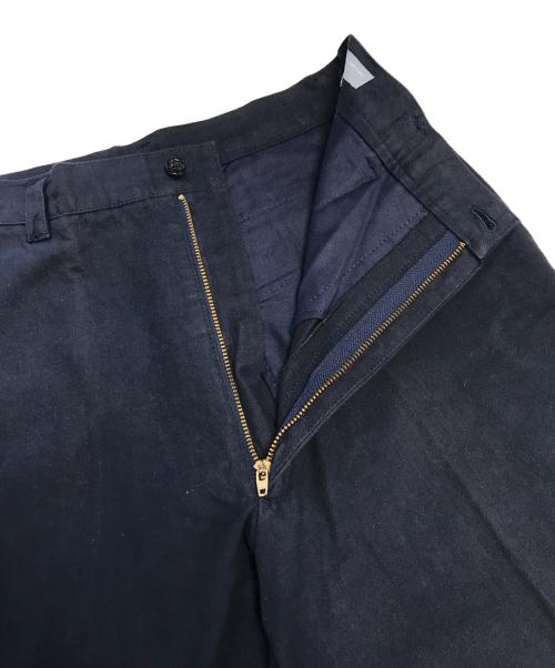 COMME des GARCONS HOMME（コムデギャルソン オム）COMME des GARCONS HOMME (コムデギャルソン オム) コットンパンツ ネイビー サイズ:Mの古着・服飾アイテム