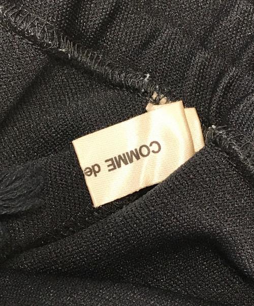 COMME des GARCONS（コムデギャルソン）COMME des GARCONS (コムデギャルソン) サイドライントラックパンツ ブラック サイズ:Ｍの古着・服飾アイテム