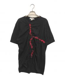 COMME des GARCONS SHIRT（コムデギャルソンシャツ）の古着「タータンチェックS/STシャツ」｜ブラック