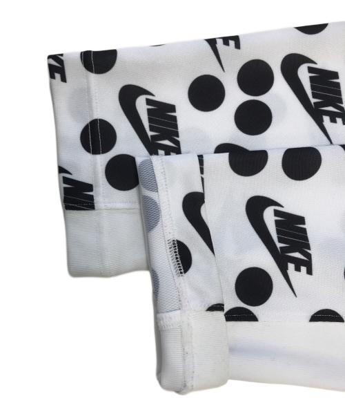 BLACK COMME des GARCONS（ブラックコムデギャルソン）BLACK COMME des GARCONS (ブラックコムデギャルソン) NIKE (ナイキ) ロゴドットL/Sカットソー ホワイト サイズ:XLの古着・服飾アイテム