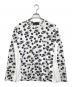 BLACK COMME des GARCONS（ブラックコムデギャルソン）の古着「ロゴドットL/Sカットソー」｜ホワイト