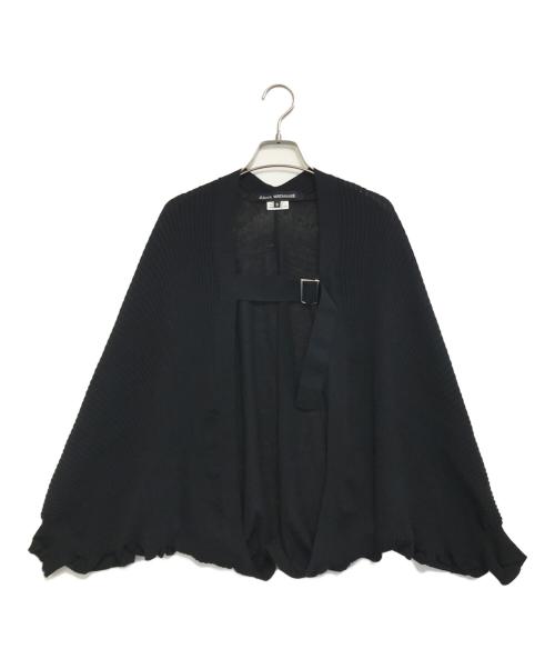 JUNYA WATANABE COMME des GARCONS（ジュンヤワタナベ コムデギャルソン）JUNYA WATANABE COMME des GARCONS (ジュンヤワタナベ コムデギャルソン) ドルマンスリーブカーディガン ブラック サイズ:Sの古着・服飾アイテム
