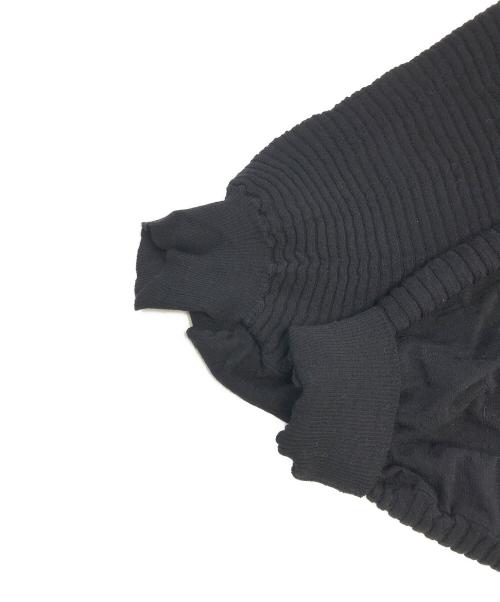 JUNYA WATANABE COMME des GARCONS（ジュンヤワタナベ コムデギャルソン）JUNYA WATANABE COMME des GARCONS (ジュンヤワタナベ コムデギャルソン) ドルマンスリーブカーディガン ブラック サイズ:Sの古着・服飾アイテム