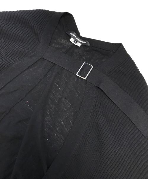 JUNYA WATANABE COMME des GARCONS（ジュンヤワタナベ コムデギャルソン）JUNYA WATANABE COMME des GARCONS (ジュンヤワタナベ コムデギャルソン) ドルマンスリーブカーディガン ブラック サイズ:Sの古着・服飾アイテム