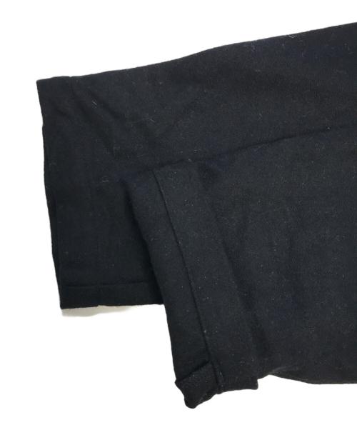 COMME des GARCONS COMME des GARCONS（コムデギャルソン コムデギャルソン）COMME des GARCONS COMME des GARCONS (コムデギャルソン コムデギャルソン) 変形丸襟ウールブラウス ブラック サイズ:Sの古着・服飾アイテム