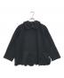 COMME des GARCONS COMME des GARCONS（コムデギャルソン コムデギャルソン）の古着「変形丸襟ウールブラウス」｜ブラック