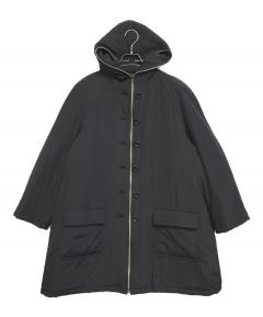 中古・古着通販】PRADA (プラダ) ナイロンジップロングコート ブラック