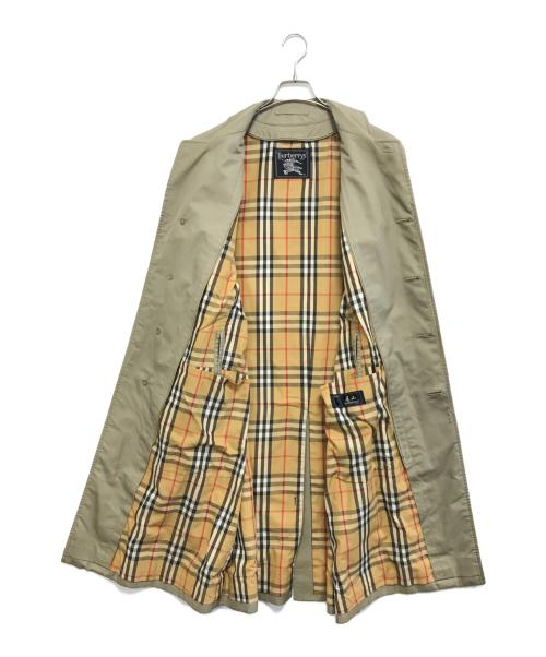 Burberry's（バーバリー）Burberry's (バーバリーズ) 裏ノヴァチェックステンカラーコート ベージュ サイズ:表記なしの古着・服飾アイテム
