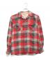 Field&Stream（フイールドアンドストリーム）の古着「チェックネルシャツ」｜レッド