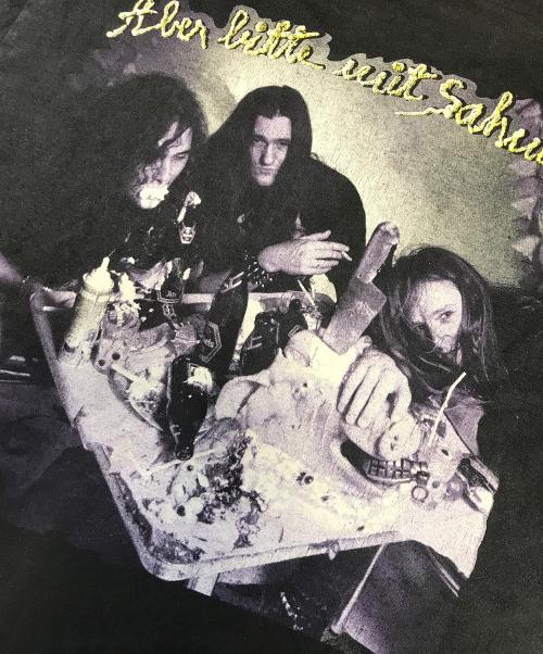 バンドロングスリーブTシャツ（バンドロングスリーブTシャツ）バンドロングスリーブTシャツ (バンドロングスリーブTシャツ) 90s SODOM(ソドム) バンドロングスリーブTシャツ ブラック サイズ:Ⅼの古着・服飾アイテム