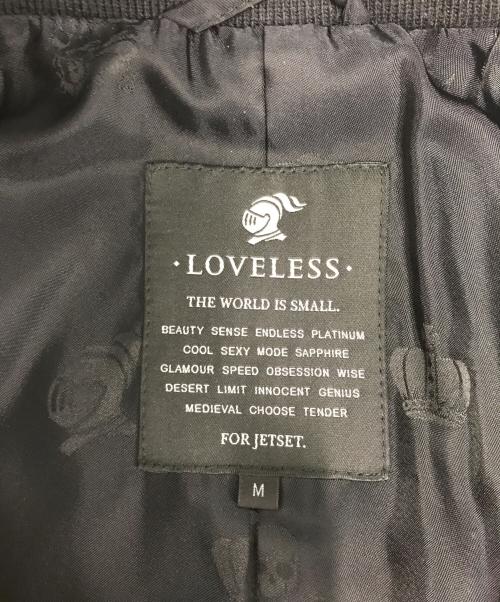 LOVELESS（ラブレス）LOVELESS (ラブレス) レザージャケット ブラック サイズ:Mの古着・服飾アイテム