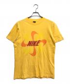 anvilアンヴィル）の古着「NIKE 風車プリントTシャツ」｜イエロー