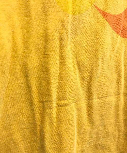 anvil（アンヴィル）anvil (アンヴィル) NIKE 風車プリントTシャツ イエロー サイズ:Mの古着・服飾アイテム