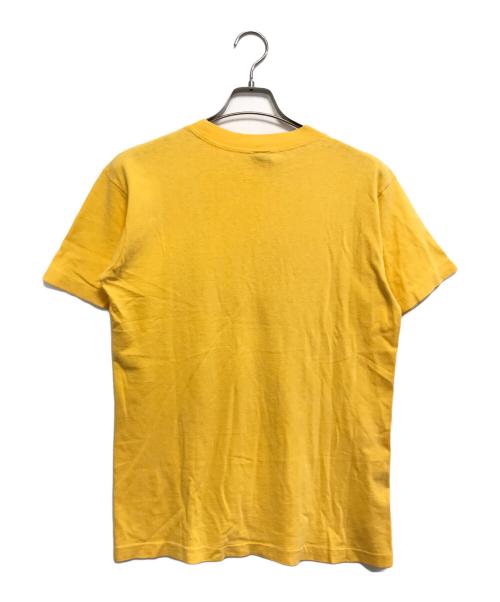 anvil（アンヴィル）anvil (アンヴィル) NIKE 風車プリントTシャツ イエロー サイズ:Mの古着・服飾アイテム