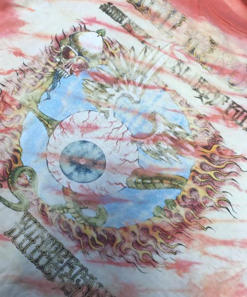 アーティストTシャツ（アーティストTシャツ）アーティストTシャツ (アーティストTシャツ) 80s JIMI HENDRIX(ジミ・ヘンドリックス) アーティストTシャツ ピンク サイズ:表記なしの古着・服飾アイテム