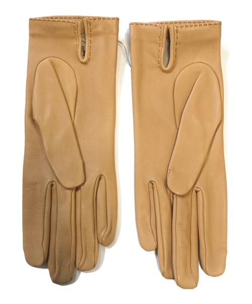 HERMES（エルメス）HERMES (エルメス) ケリーグローブ ブラウン サイズ:7の古着・服飾アイテム