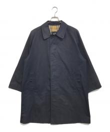 Burberry's（バーバリー）の古着「裏ノバチェックステンカラーコート」｜ネイビー