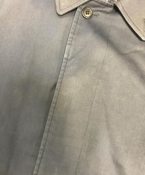 Burberry's（バーバリーズ）Burberry's (バーバリーズ) 裏ノバチェックステンカラーコート ネイビー サイズ:表記なしの古着・服飾アイテム