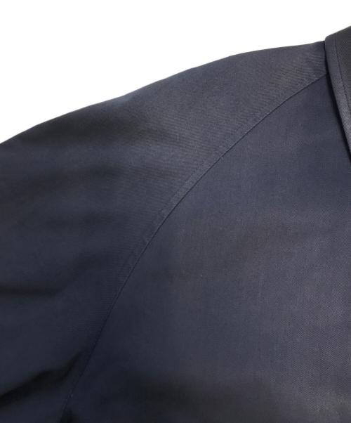 Burberry's（バーバリーズ）Burberry's (バーバリーズ) 裏ノバチェックステンカラーコート ネイビー サイズ:表記なしの古着・服飾アイテム