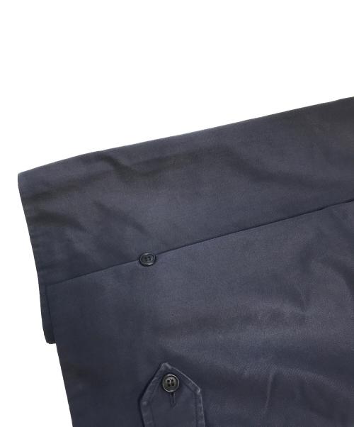 Burberry's（バーバリーズ）Burberry's (バーバリーズ) 裏ノバチェックステンカラーコート ネイビー サイズ:表記なしの古着・服飾アイテム