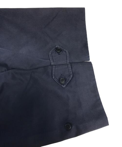 Burberry's（バーバリーズ）Burberry's (バーバリーズ) 裏ノバチェックステンカラーコート ネイビー サイズ:表記なしの古着・服飾アイテム