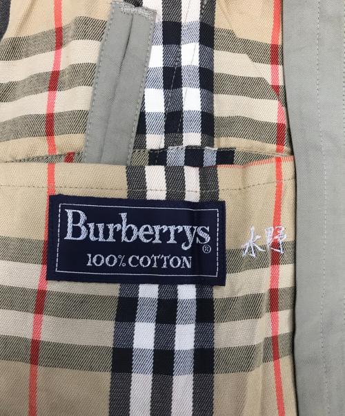 Burberry's（バーバリーズ）Burberry's (バーバリーズ) 裏ノヴァチェックステンカラーコート ベージュ サイズ:表記なしの古着・服飾アイテム