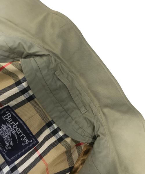 Burberry's（バーバリーズ）Burberry's (バーバリーズ) 裏ノヴァチェックステンカラーコート ベージュ サイズ:表記なしの古着・服飾アイテム