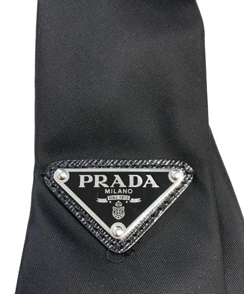 PRADA（プラダ）PRADA (プラダ) 三角ロゴプレートネクタイ サイズ:表記なしの古着・服飾アイテム