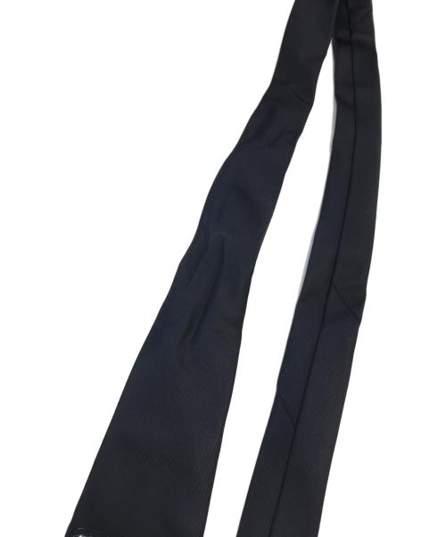 PRADA（プラダ）PRADA (プラダ) 三角ロゴプレートネクタイ サイズ:表記なしの古着・服飾アイテム