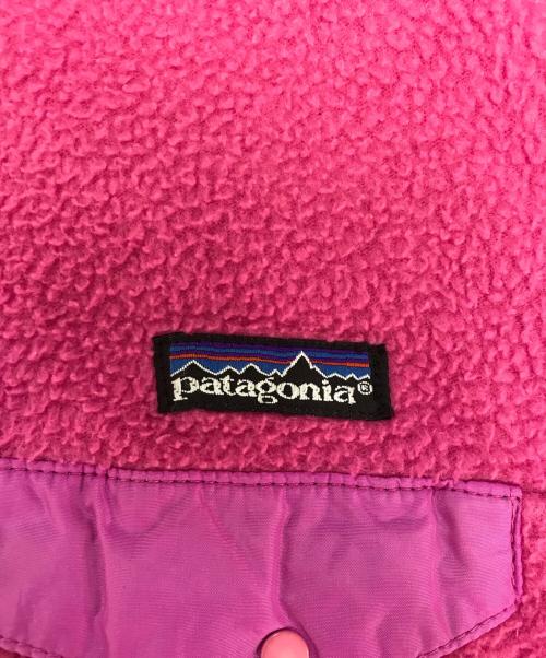 Patagonia（パタゴニア）Patagonia (パタゴニア) シンチラフリーススナップ ピンク サイズ:Mの古着・服飾アイテム