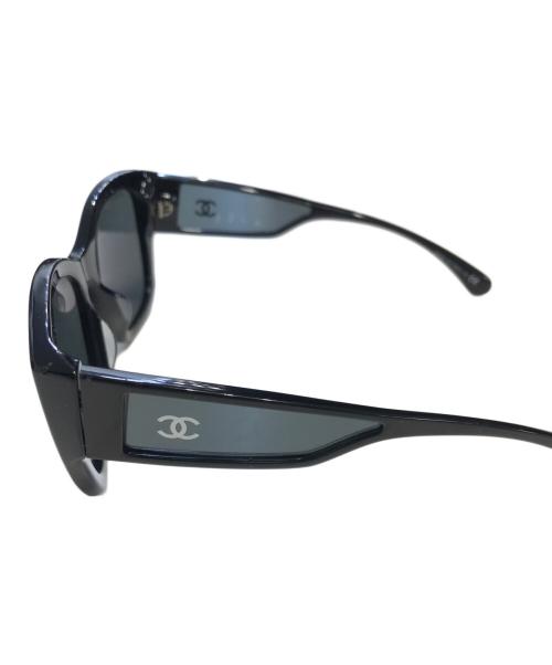 CHANEL（シャネル）CHANEL (シャネル) サングラス ブラック サイズ:55□17 未使用品の古着・服飾アイテム