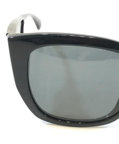 CHANEL（シャネル）CHANEL (シャネル) サングラス ブラック サイズ:55□17の古着・服飾アイテム