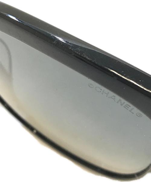 CHANEL（シャネル）CHANEL (シャネル) サングラス ブラック サイズ:55□17の古着・服飾アイテム