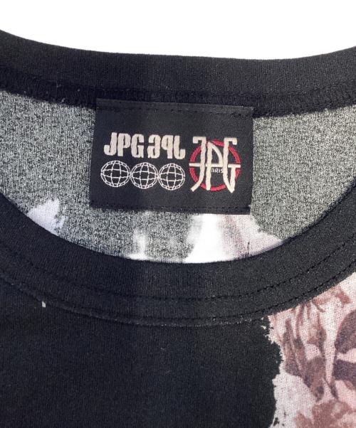 Jean Paul GAULTIER（ジャンポールゴルチェ）Jean Paul GAULTIER (ジャンポールゴルチェ) 転写プリントTシャツ ブラック サイズ:表記なしの古着・服飾アイテム