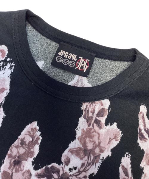 Jean Paul GAULTIER（ジャンポールゴルチェ）Jean Paul GAULTIER (ジャンポールゴルチェ) 転写プリントTシャツ ブラック サイズ:表記なしの古着・服飾アイテム