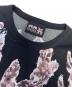 中古・古着 Jean Paul GAULTIER (ジャンポールゴルチェ) 転写プリントTシャツ ブラック サイズ:表記なし：20000円
